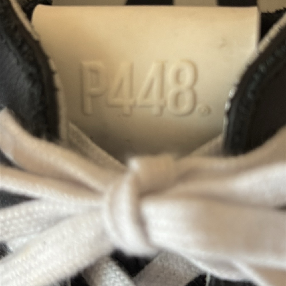 P448 Made in Italy Black Suede with Silver Metallic accent,W42=11.5/12, M=9.5-10 - Picture 5 of 16